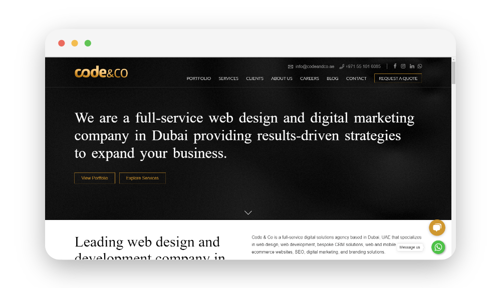  Web Design Companies In Dubai